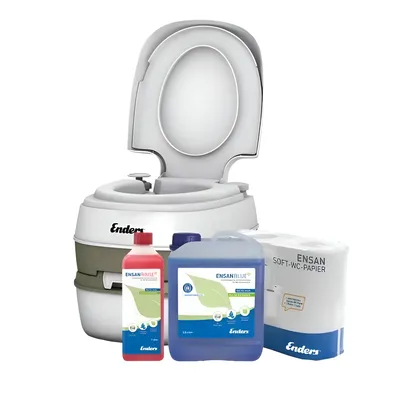 Produktbild von Enders Comfort medium+ Rinse+ Blue+ 2,5 L Papier Toilettenpapier Campingtoilette