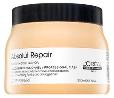 Obrázek produktu pro L´Oréal Professionnel Série Expert Absolut Repair Gold Quinoa + Protein Masque vyživující maska pro velmi poškozené vlasy 500 ml