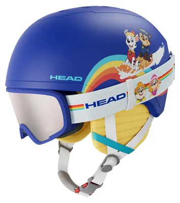 Produktbild von Head YUKI SET Kinder Skihelm Snowboardhelm paw blue 48-51