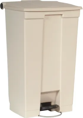 Image de Rubbermaid - Step-On Classic Container 87 litres - Polyéthylène - Beige
