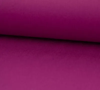 Produktbild von Baumwollstoff Popeline Meterware uni violett – breit, weich 1,50m