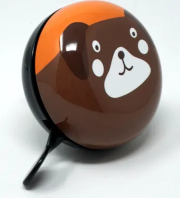 Produktbild von CBK-MS Retro Ding Dong Fahrrad Klingel Glocke Hund Dog Welpen Ø 80 mm