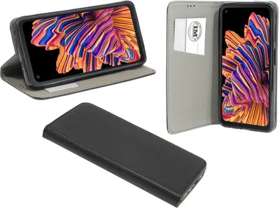Obrázek produktu pro Pouzdro typu kniha "Smart" pro mobilní telefon Samsung Galaxy Xcover Pro (G715F) pouzdro peněženka s funkcí stojánku, slot na karty černé