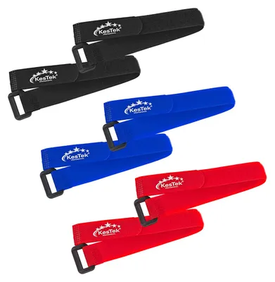 KesTek Klettband Set 6tlg Kabelbinder Klett Kabelband Organizer Set 4066986402142 397756 40214KT