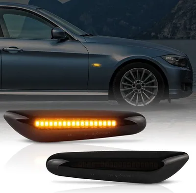 Produktbild von Led Seitenblinker für BMW X1 E84 | X3 E83 | X5 E53 | SCHWARZ