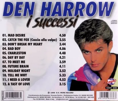 Produktbild von Den Harrow: I Successi