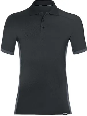 Produktbild von uvex Poloshirt suXXeed industry grau, graphit Gr. L