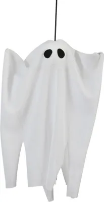Produktbild von XXL Geist Gespenst zum Hängen 30 cm Hoch Weiß Halloween Karneval Party