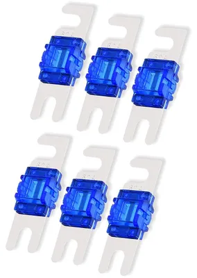 6 Stück 60A Mini ANL Sicherungen für Kfz & Marine