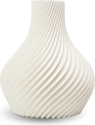 Produktbild von Vase Bulba Weiß 18 cm