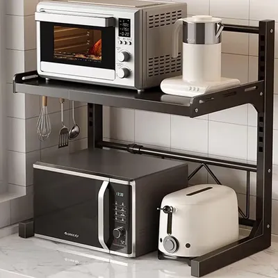 Immagine prodotto di Portaspezie magnetico multistrato, scaffale per spezie da banco, organizer per forno, ripiano per la cucina