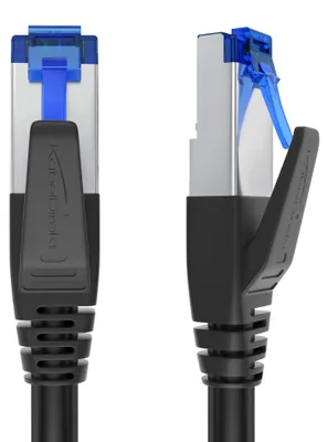 Produktbild von KabelDirekt – Cat-7-Netzwerkkabel – 2x2m – 10 Gigabit, RJ45