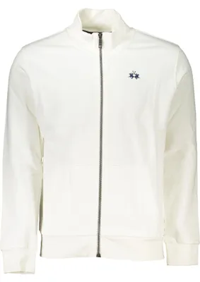 Immagine prodotto di La Martina Weisses Reissverschluss-Sweatshirt Für Herren