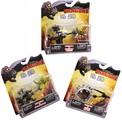 Produktbild von Dreamworks Dragons Battle Pack Sortiment, sortiert