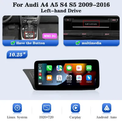 Produktbild von 10,25-Zoll Touchscreen-Navigationssystem – Autoradiosystem mit Touchscreen – Einbaubildschirm – CarPlay