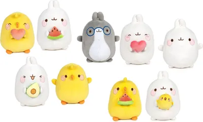 Obrázek produktu pro Molang plyšové figurky 25 cm Wave 1 Medium assortment (12)