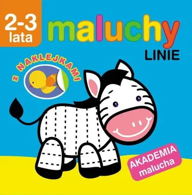 Immagine prodotto di Maluchy Linie z naklejkami Akademia malucha: 2-3 lata