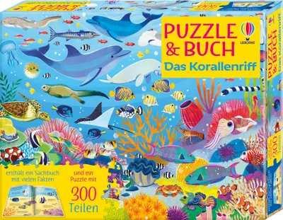Produktbild von Puzzle & Buch: Das Korallenriff