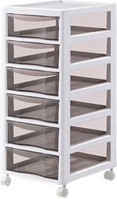 Produktbild von 360Home Multifunktionales Schubladenregal Schubladenschrank Büro Regal Schrank 6 Ebenen