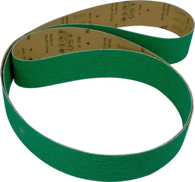Produktbild von Sia Schleifband Set 75 x 2000 Korn 120 - Schleifpapier für Metall, grün - 10 Stück