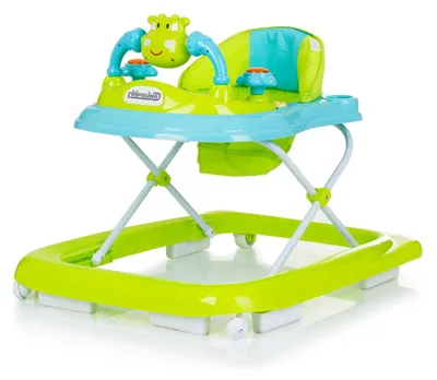 Image de Chipolino Trotteur Little Cow Roues Stopper Hauteur réglable Musique Lumière vert