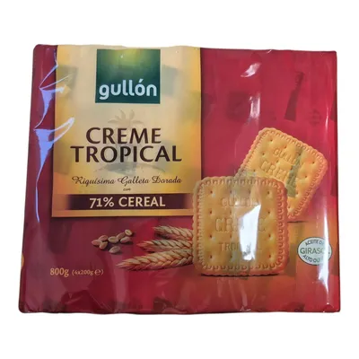 Produktbild von Creme tropical gullon kekse 4 x 200 g ohne ei