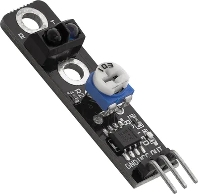 Produktbild von AZ-Delivery Sensoren KY-033 Linien Folger Line Tracking Sensor Modul TCRT5000, 1x Modul