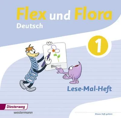 Obrázek produktu pro Flex und Flora 1. Lese-Mal-Heft