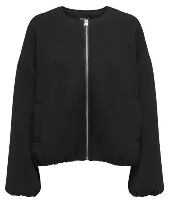 Zdjęcie produktu dla Stylowa kurtka z zamkiem i szerokim krojem | XS-S