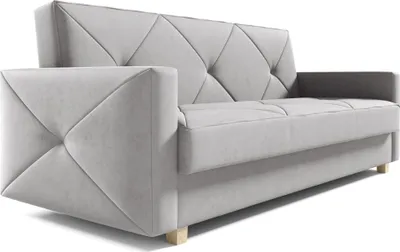 Produktbild von Schlafsofa Pretoria hellgrau - Couch mit Schlaffunktion und Bettkasten, Wohnzimmermöbel, Schlafsofa, Bettsofa Wohnzimmerset,