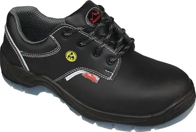 Produktbild von Sicherheitsschuh Coruna-ESD Gr.43 schwarz S3 ESD EN20345/EN ISO 61340-5-1 Leder