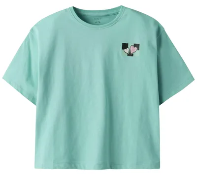 Produktbild von T-Shirt Name It 13252323-POOLBLUE für Mädchen