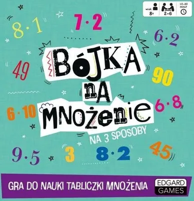Produktbild von Bójka na mnożenie Gra do nauki tabliczki mnożenia.