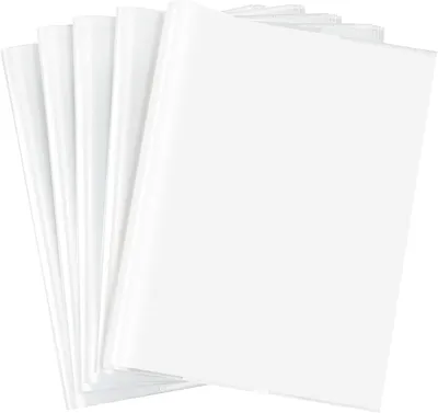 Imagen del producto de Fundas transparentes, 10 unidades, tamaño A4, fabricadas en plástico PP, para uso escolar y de oficina
