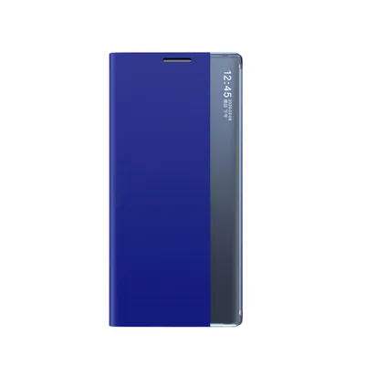 Zdjęcie produktu dla Etui New Sleep View Case do Samsung S24+ z klapką - niebieskie