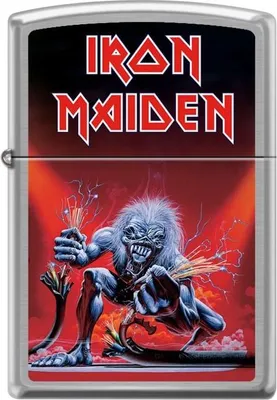 Obrázek produktu pro Benzínový zapalovač Zippo Iron Maiden A Real Live Dead, 60007619 nenaplněný