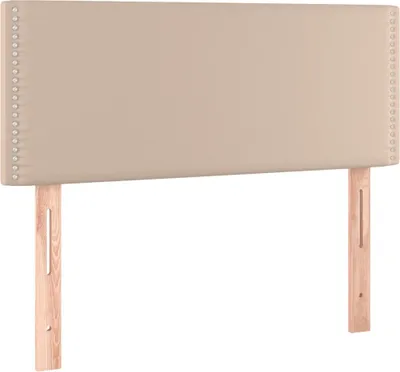 Produktbild von Kopfteil Cappuccino-Braun 80x5x78/88 cm Kunstleder