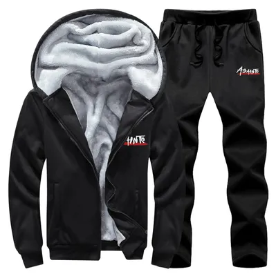 Immagine prodotto di Tuta da jogging da uomo con zip e pantaloni