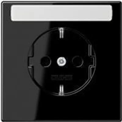 Produktbild von JUNG LS 1520 NA SW Steckdose Typ F Schwarz (LS1520NASW)