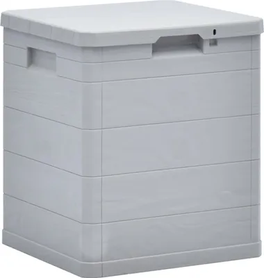 Produktbild von Garten-Aufbewahrungsbox 90 L Hellgrau