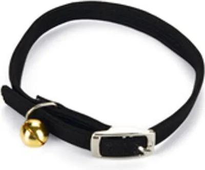 Produktbild von Beeztees - Katzenhalsband - Nylon - schwarz - 30x1x0,01 cm