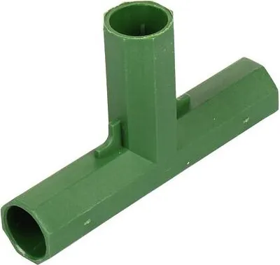 Immagine prodotto di Fibbia per tubi Giunto a 3 lati per pali da giardino diametro 11 mm