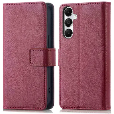 Imagen del producto de Funda Tipo Libro de Lujo para Samsung Galaxy A18 (4G) / A17 (4G/5G) - Bordeaux