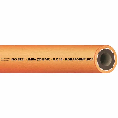 Image de FORMAT Robaform/En 559 8 x 15 mmPropane gasschl. Orange (contenu 50 m)