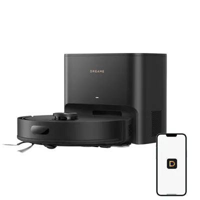 Produktbild von Dreame D20 Air Plus Saug- und Wischroboter mit 20.000Pa Saugkraft,Verwicklungsschutz,selbstentleerendem Dock,Teppich-Tiefenreinigung,Smart-Navigation