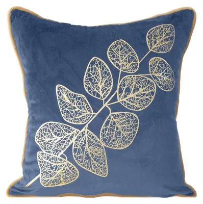 Zdjęcie produktu dla Eurofirany 375505, Granatowy (marynarski), Poliester, 100% Poliester, Wzór, 250 g/m², 45 x 45 cm
