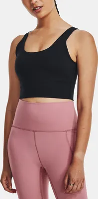 Produktbild von Under Armour Meridian Fitted Crop Tank-Schwarz 1379153-001__XS