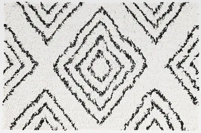 Produktbild von Badteppich Boho, Farbe: Natur, Material: 100% Baumwolle, Größe: 60x100 cm