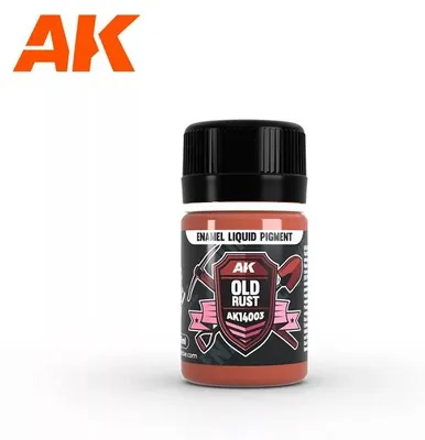 Produktbild von AK Interactive AK14003 - Old Rust - Liquid Pigment 35Ml - Neu