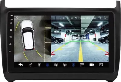 Image de Autoradio avec Bluetooth et caméra – CarPlay – Pour VW Polo 5 (2008-2020) – Compatible avec Apple et Android – Système stéréo – Navigation – Système de navigation
